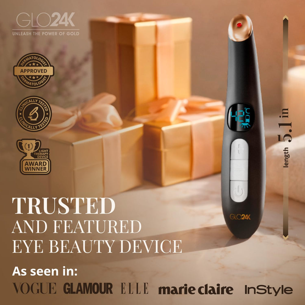 GLO24K diseño ergonómico para hombres y mujeres.