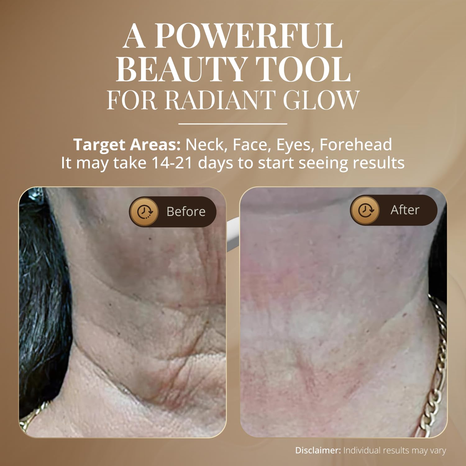 GLO24K uso con serums, facilita absorción de productos.