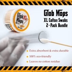 Glob Mops XL: textura de algodón agradable para limpiar zonas pequeñas con cuidado.