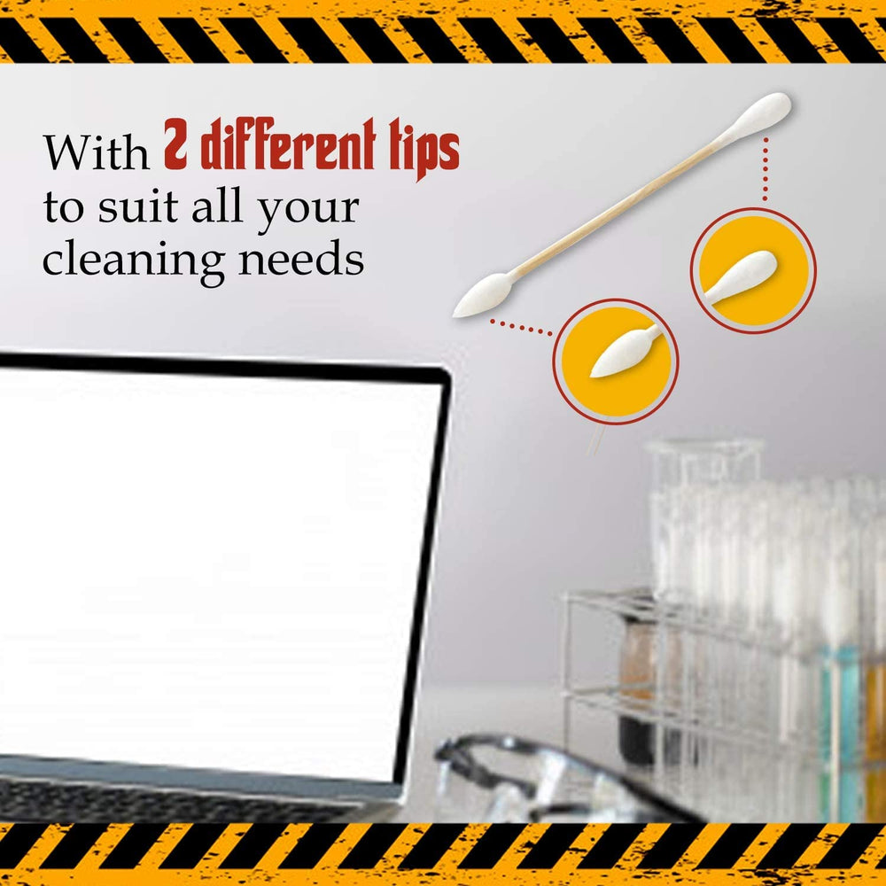 Glob Mops XL: uso en maquillaje para correcciones precisas sin dejar fibras.