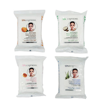 Global Beauty Care Spascriptions wipe with collagen and vitamin C for a nourished glow