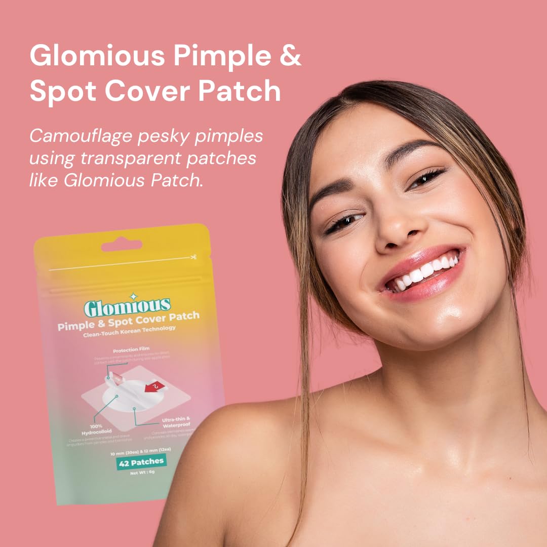 Glomious parche para rostro, cuello y pecho, uso versátil.