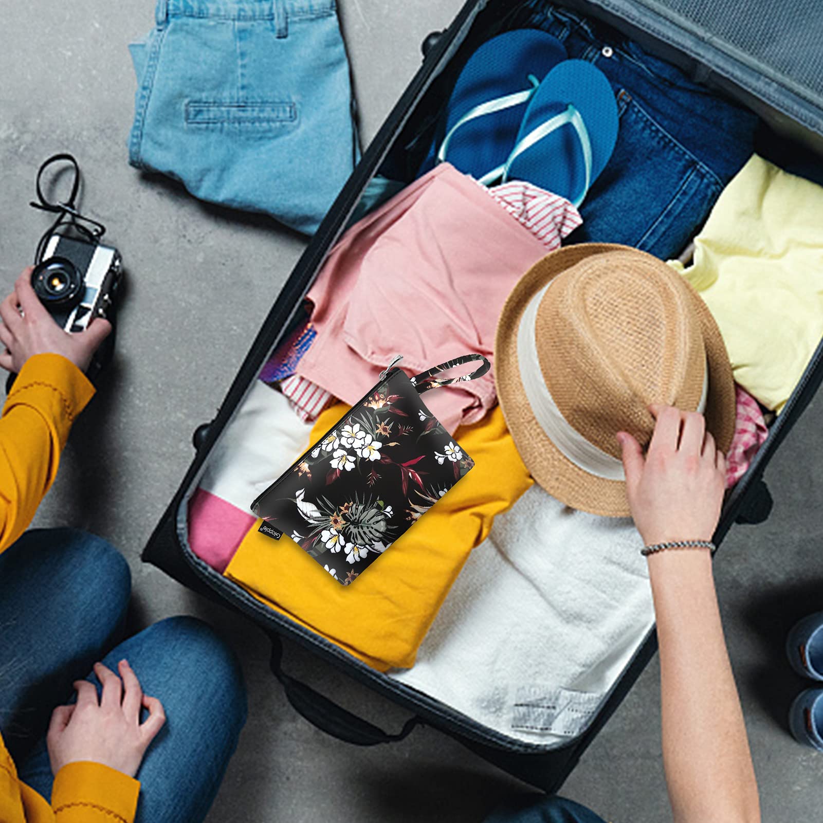 Gloppie dimensiones compactas, caben en bolso o maleta de viaje