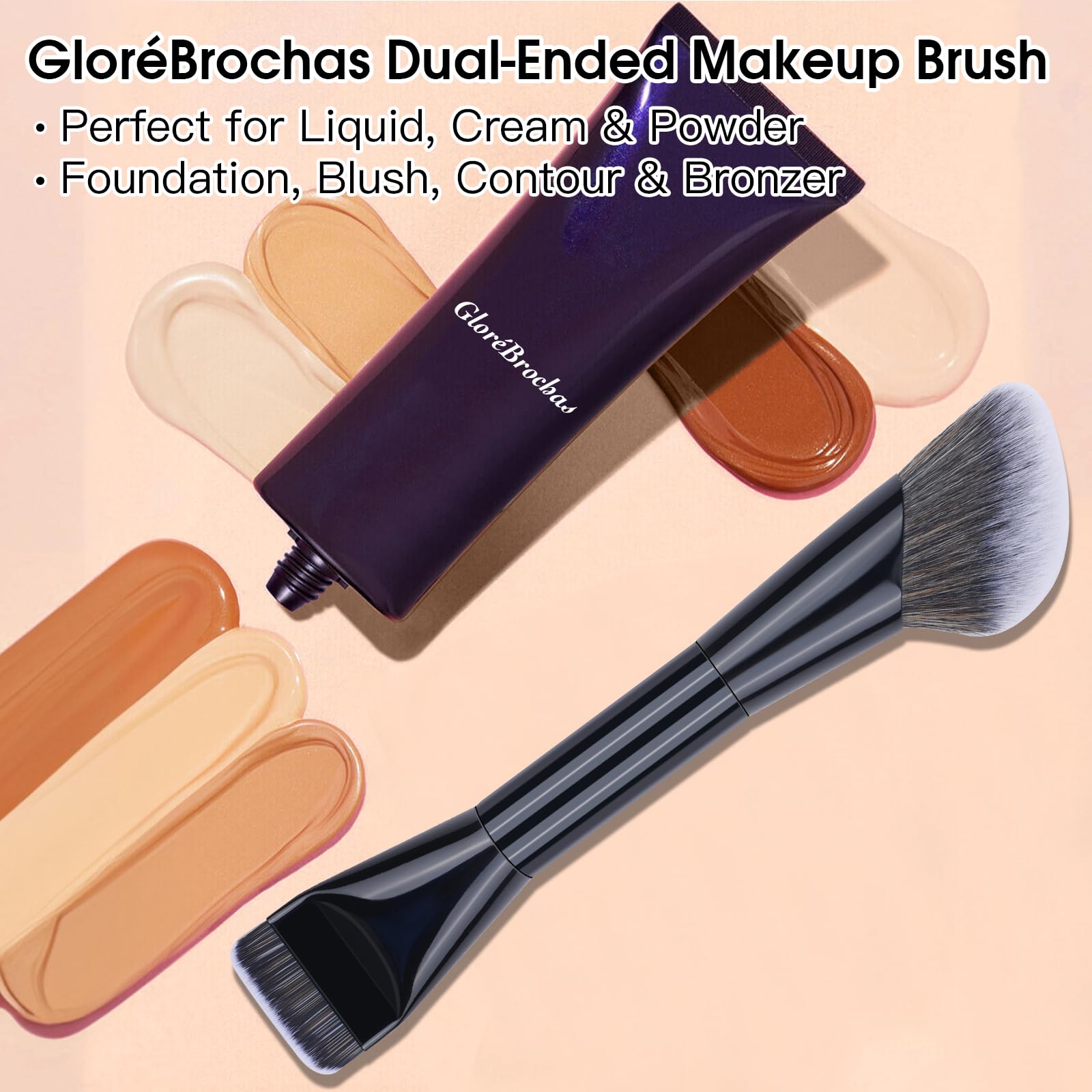 Estuche elegante de regalo GloréBrochas para una experiencia premium.