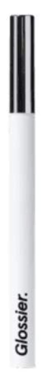 Glossier Brow Flick Marrón, delineado fino para cejas definidas con acabado natural.