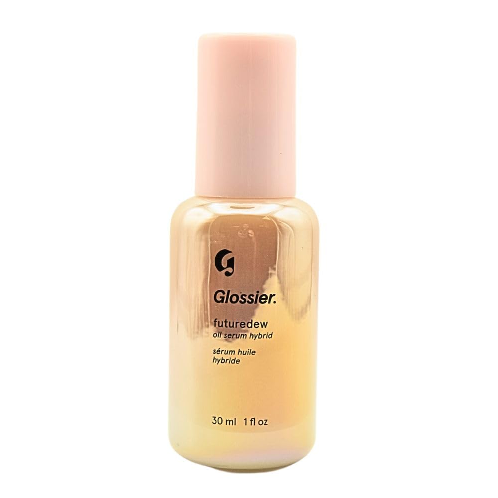 Glossier Futuredew, botella-vertido: brillo instantáneo y luminosidad de larga duración.