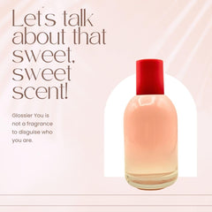 Close-up of ambrette heart note in Glossier You, warm and woodsy.