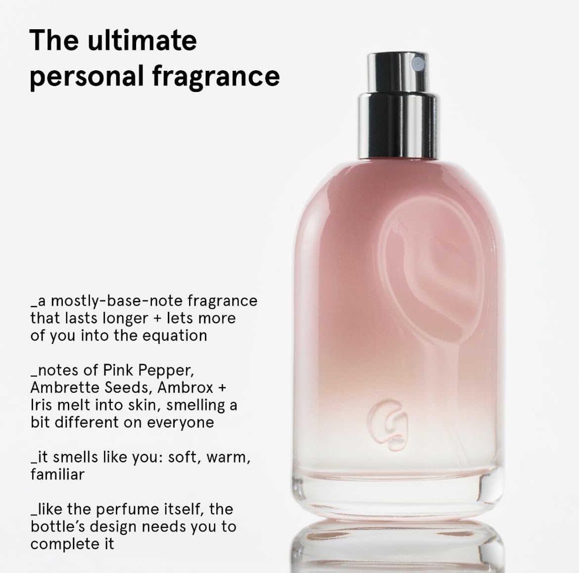 Glossier You EdP rollerball de 8 ml, portátil para retoques.
