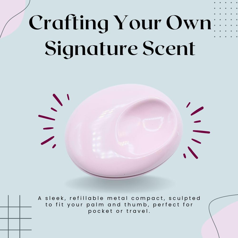 Abertura del compacto Glossier You Solid Perfume, acceso rápido al aroma suave.