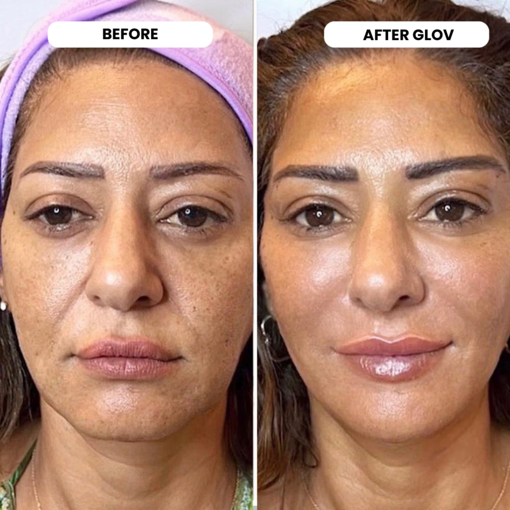 Sérum de Glov Beauty con acido hialuronico regaliz y peptidos para hidratación ligera