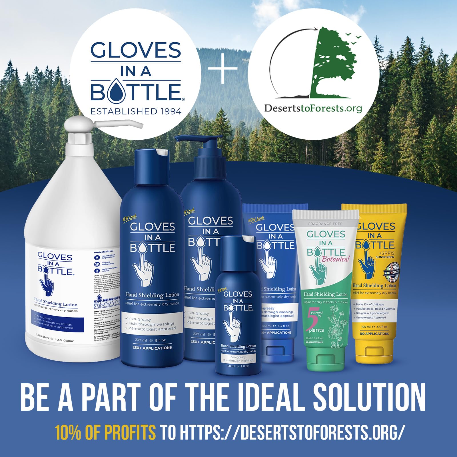 Gloves In A Bottle, frasco hipoalergénico, cuidado diario de manos.