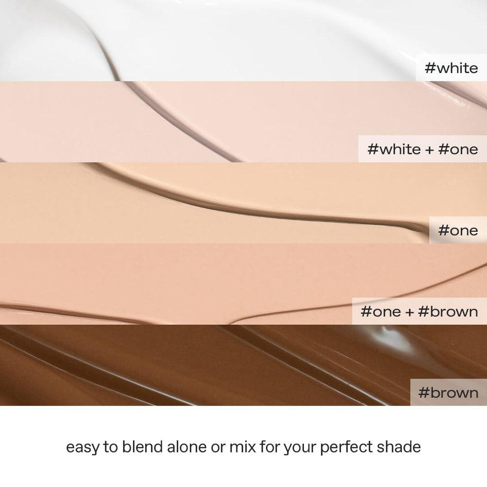 Glow BB crème, usage en mélange, parfaite avec d'autres bases pour ajuster la teinte.