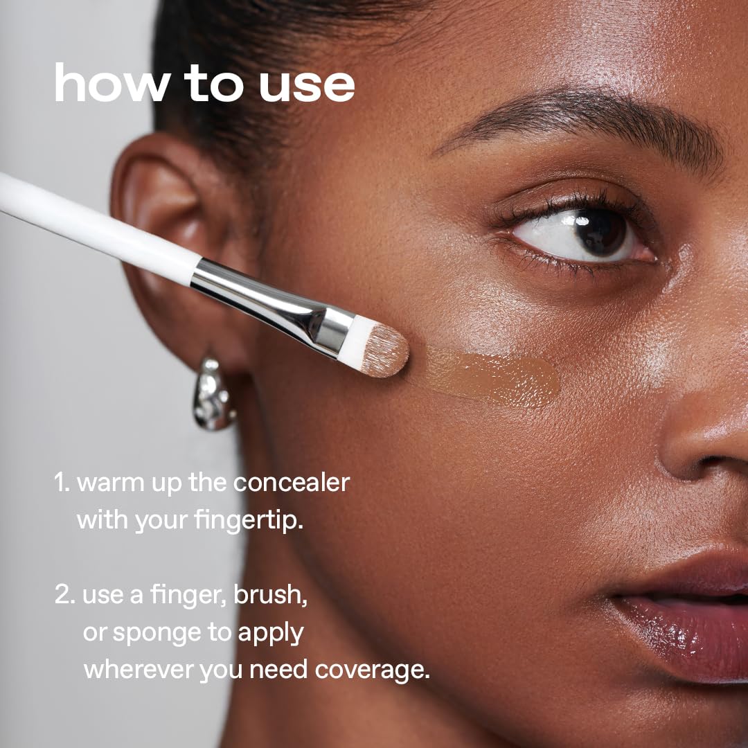 Glow Concealer acabado cremoso con mayor adherencia y durabilidad.