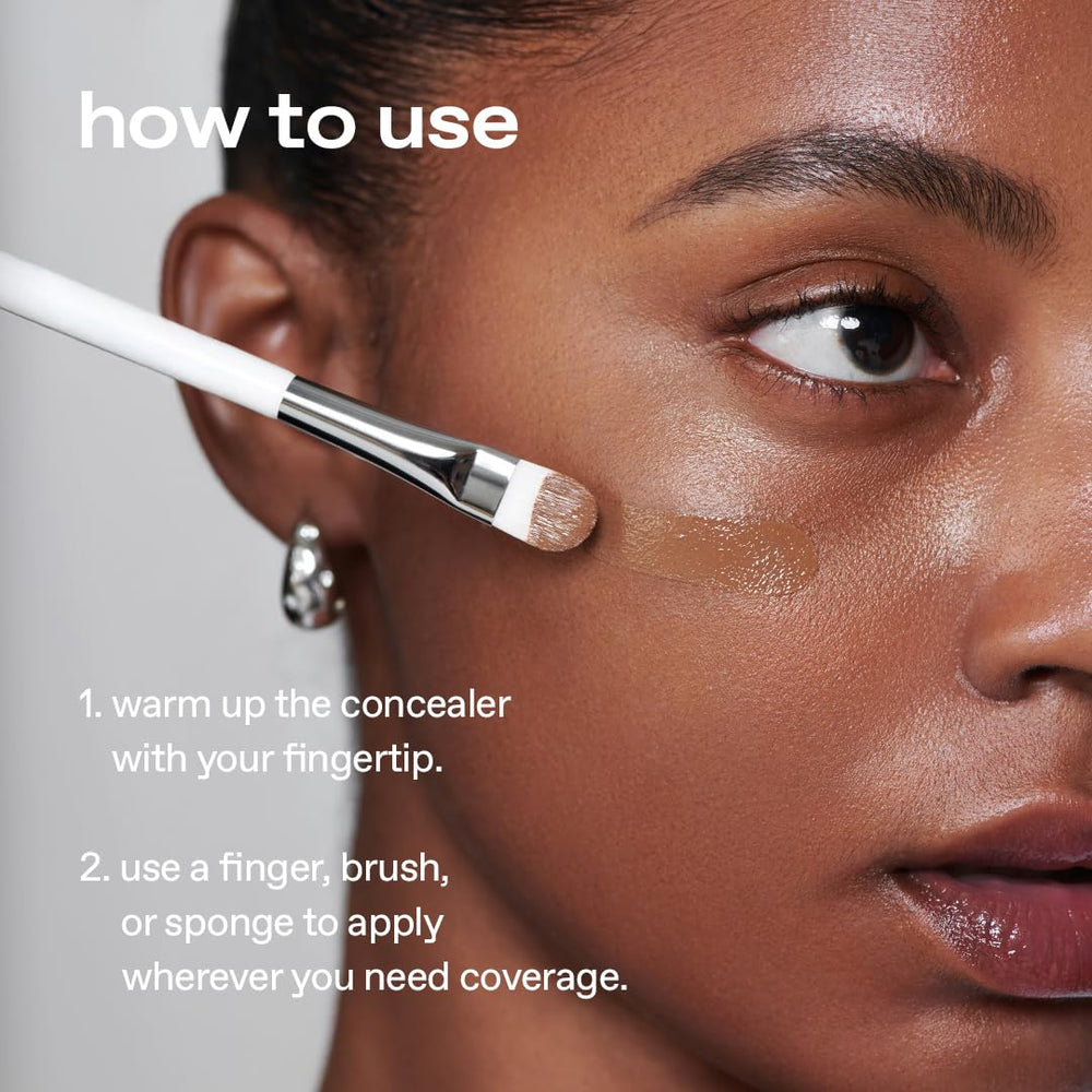 Glow Concealer acabado cremoso con mayor adherencia y durabilidad.