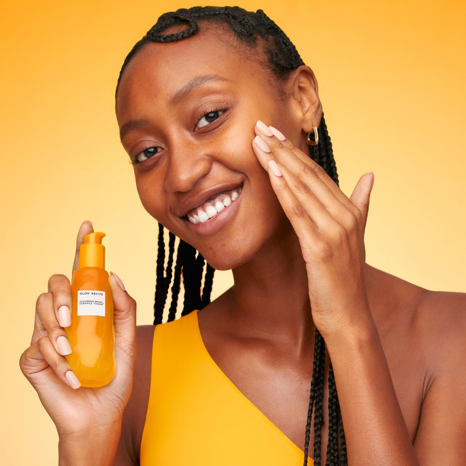 Glow Recipe Toner con 5% de glicerina para hidratación suave.