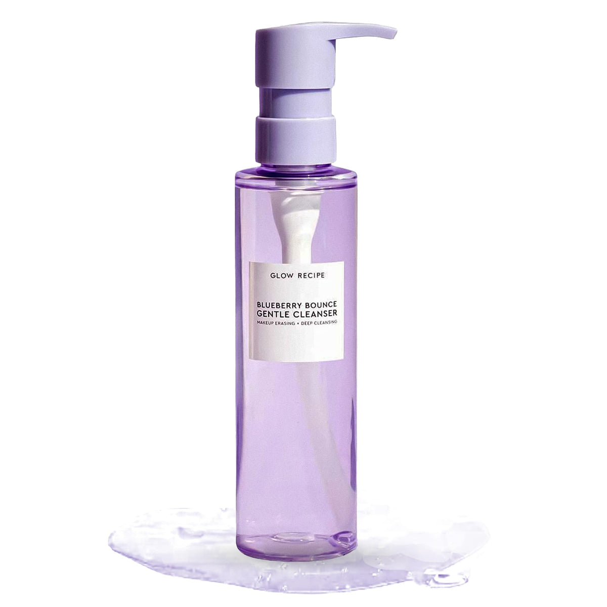 Glow Recipe Blueberry Bounce: botella del limpiador facial suave para uso diario.