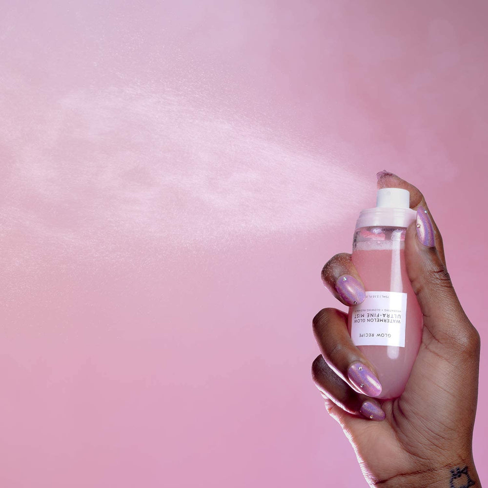 Glow Recipe bruma sandía hibisco AHAs suavizan poros y aportan luminosidad