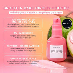Crème contour des yeux Glow Recipe vitamine C, hydratation ciblée et éclat durable.