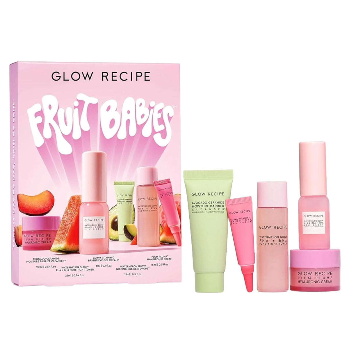 Glow Recipe Fruit Babies limpiador ceramidas: limpieza suave y cuidado de la barrera cutánea