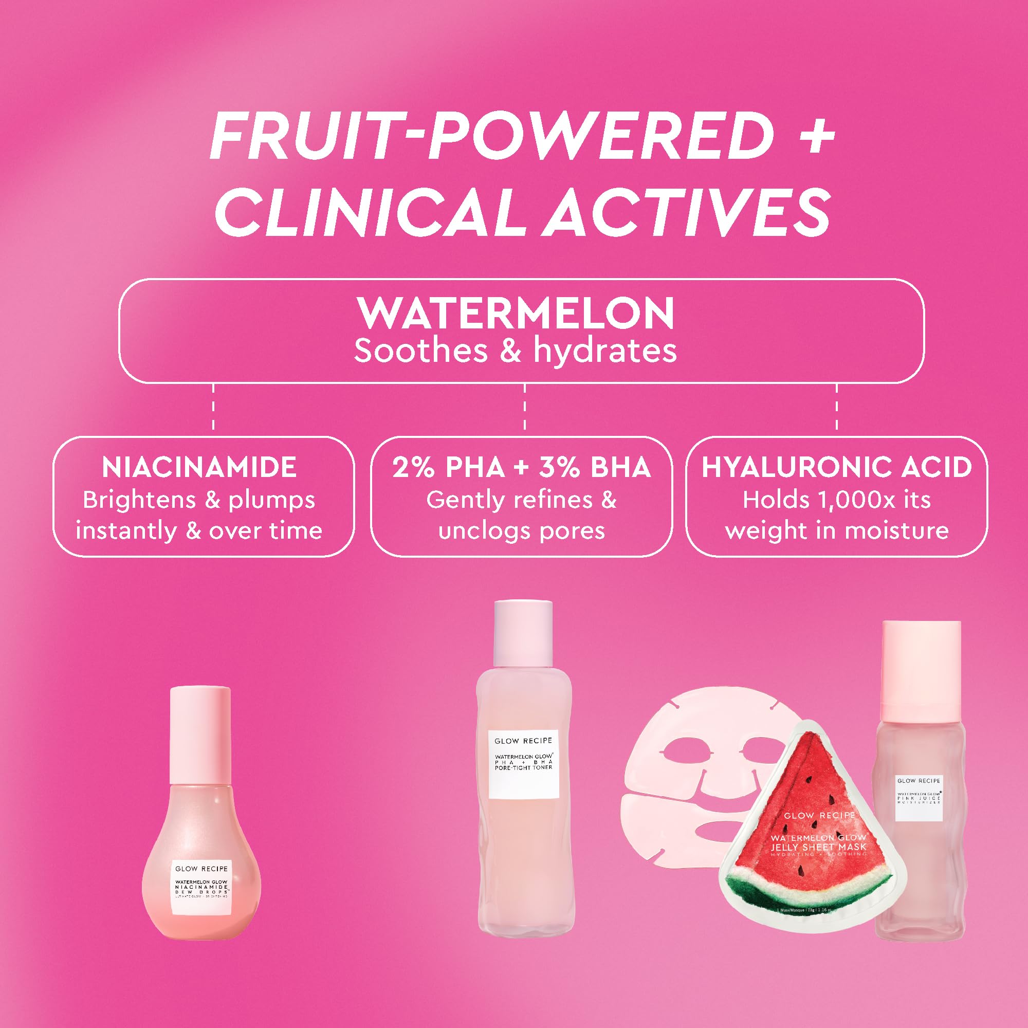 Hidratación ligera con acabado jugoso Glow Recipe