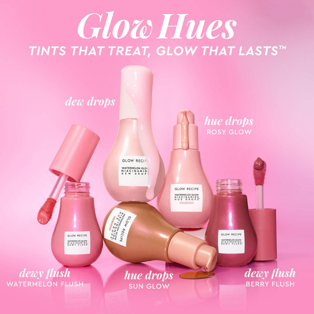Envase ergonómico de Glow Recipe facilita la aplicación diaria.