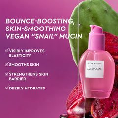 Glow Recipe Prickly Pear Peptide Mucin: textura ligera que hidrata sin sensación grasa