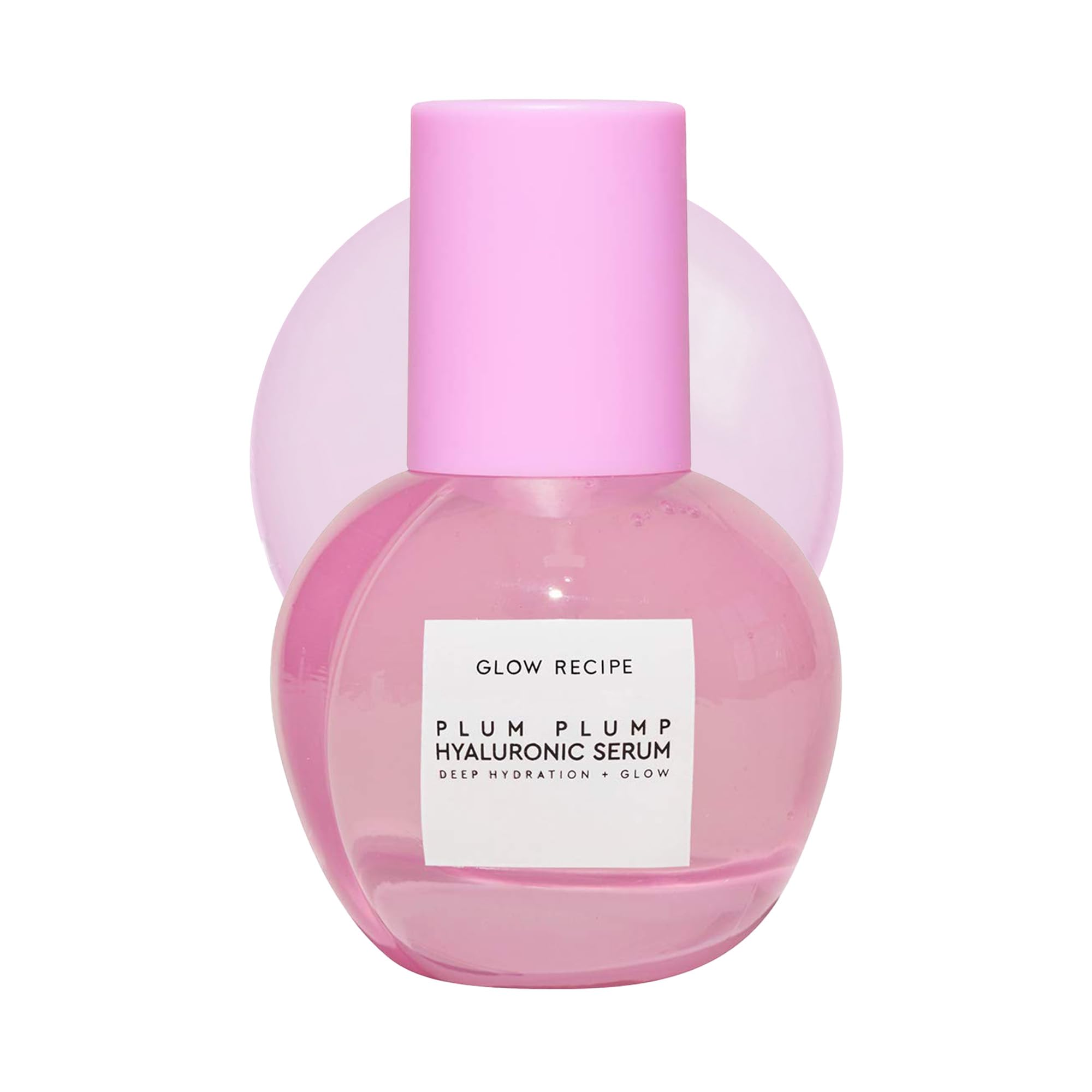 Glow Recipe serum en botella, hidratación ligera para piel suave.