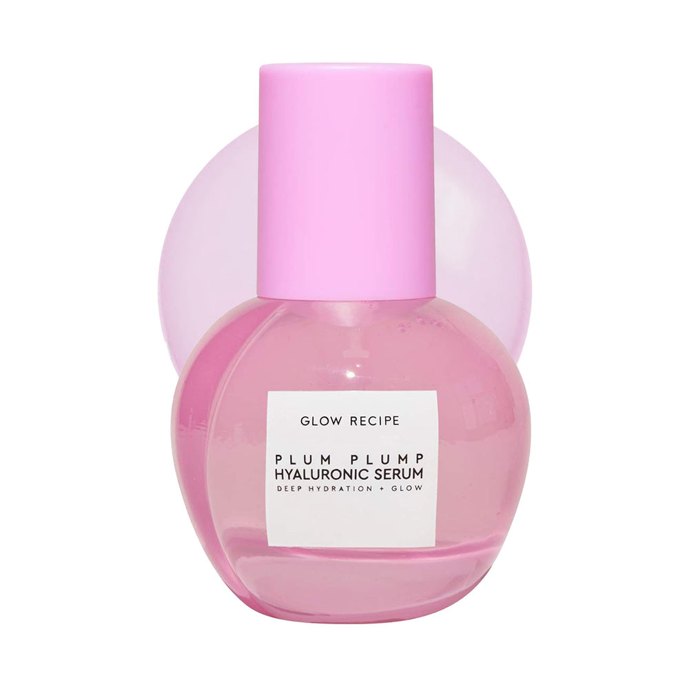 Glow Recipe serum en botella, hidratación ligera para piel suave.
