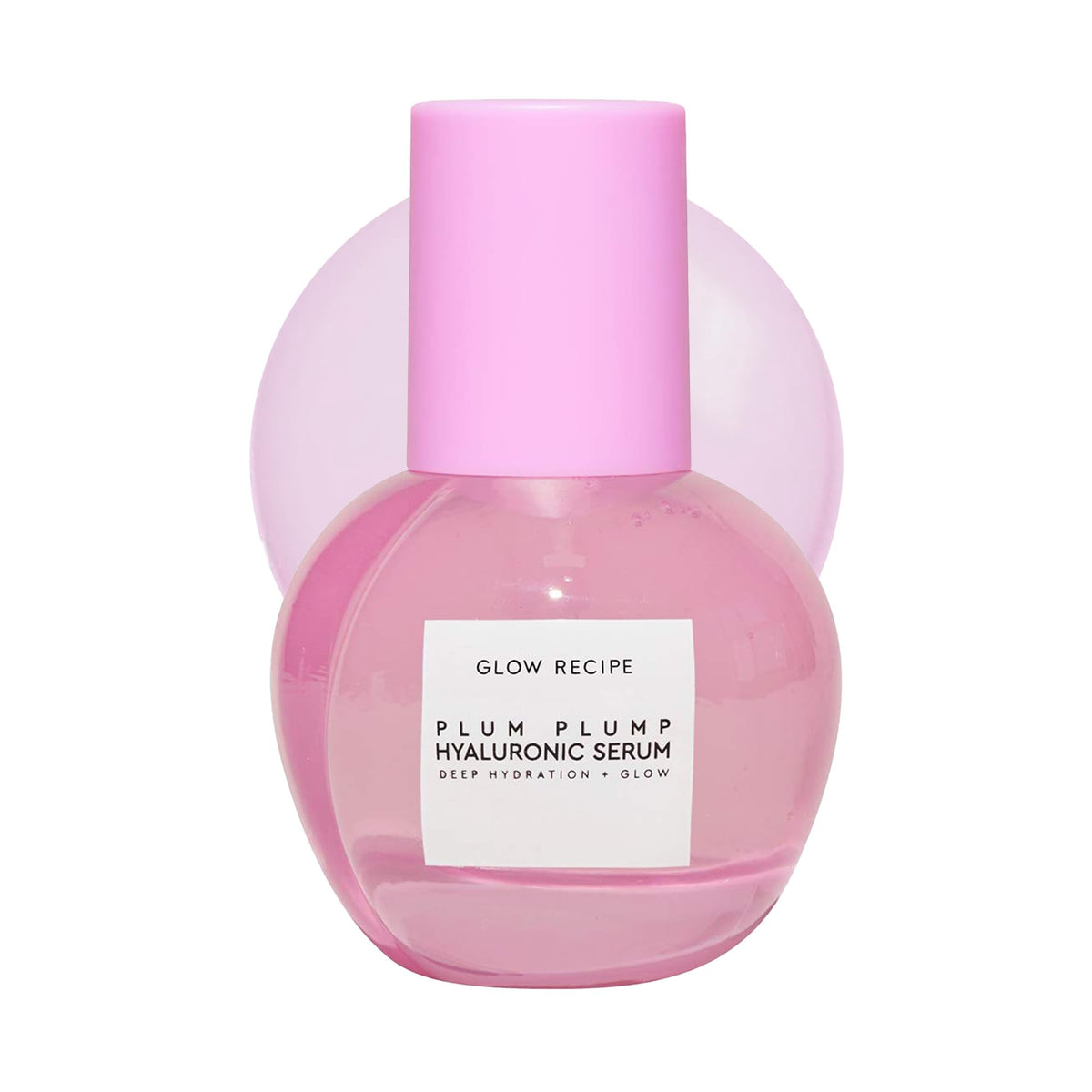 Glow Recipe serum en botella, hidratación ligera para piel suave.