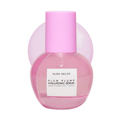 Glow Recipe serum en botella, hidratación ligera para piel suave.