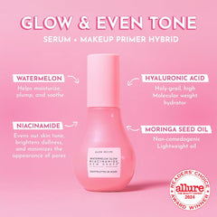Textura gel ligero del suero Glow Recipe en primer plano