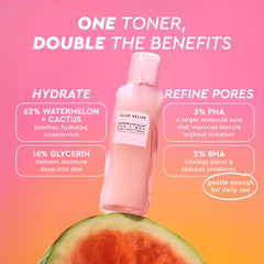 Glow Recipe Toner: disco de algodón facilita la limpieza suave y sin irritación.