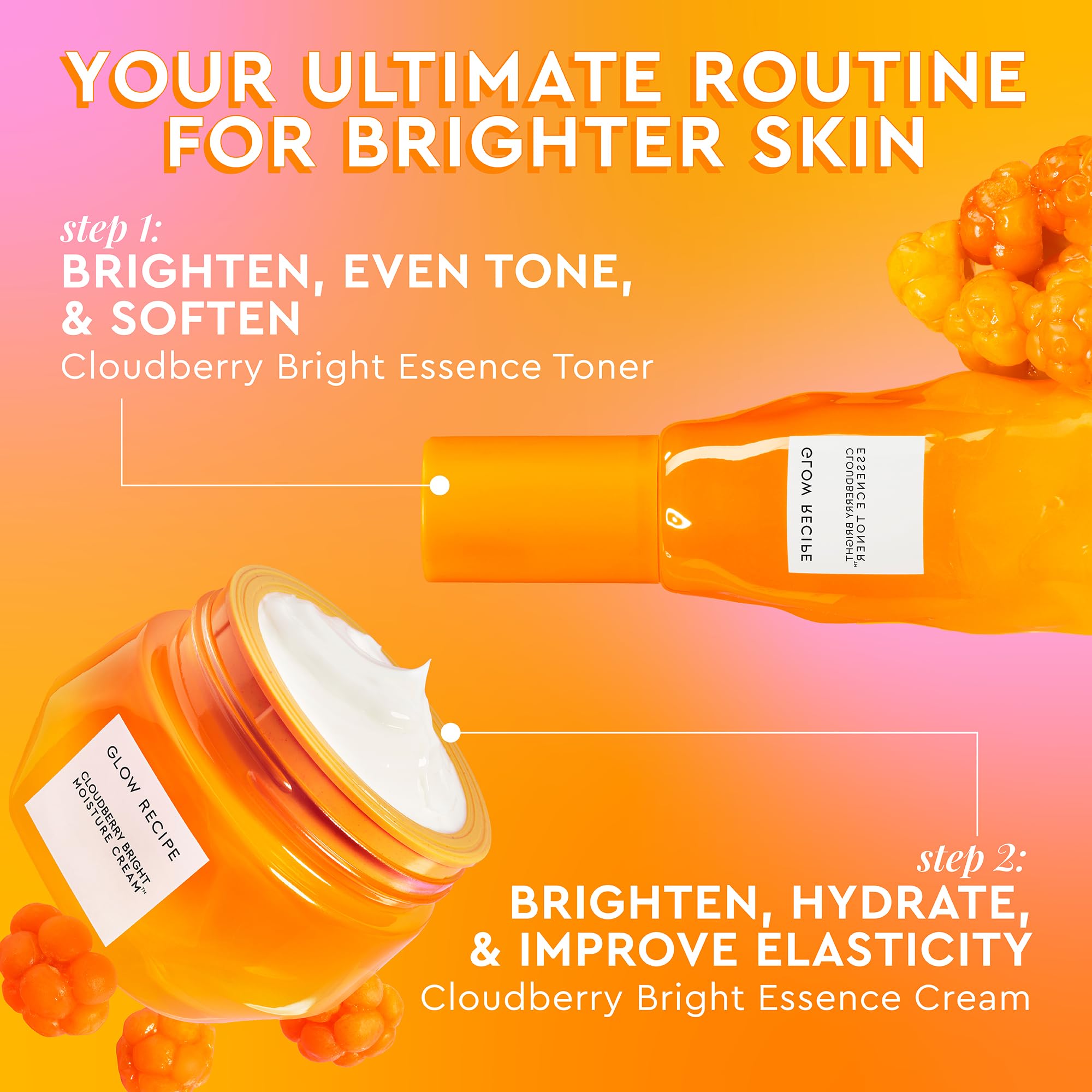 Utilisation jour et nuit avec Glow Recipe pour une routine simple.