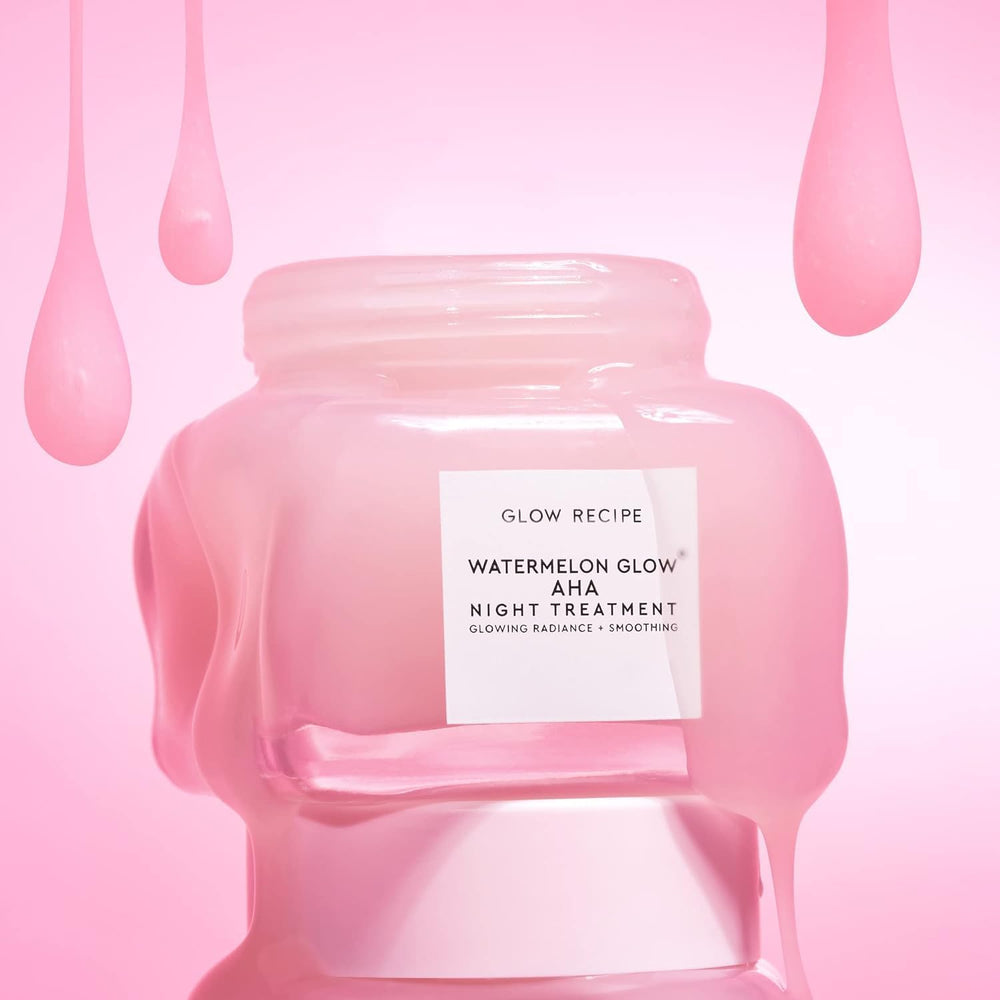 Envase de 25 ml de Glow Recipe Watermelon Glow Night Treatment.