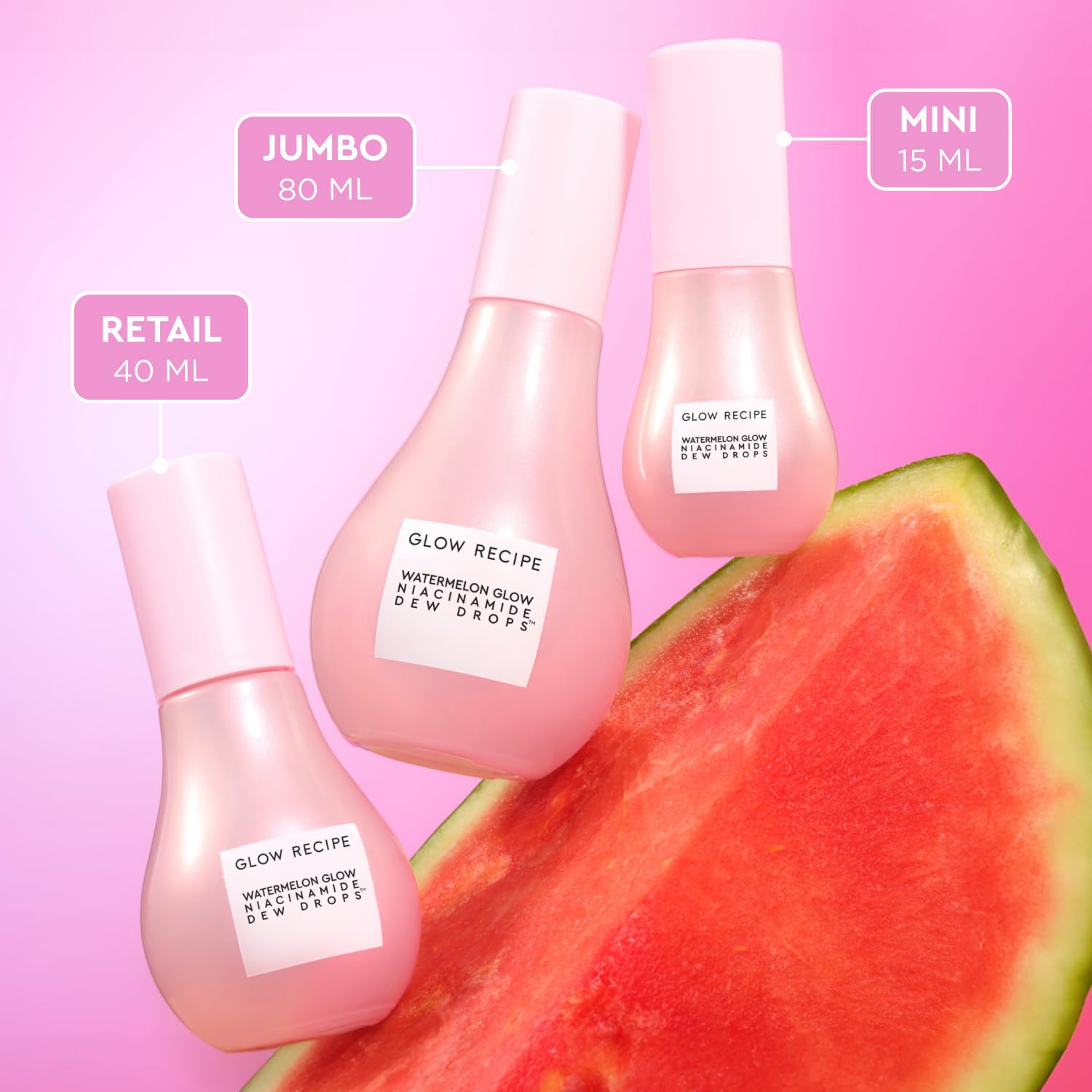 Glow Recipe Watermelon Niacinamide Dew Drops, ayuda a minimiza poros y tono