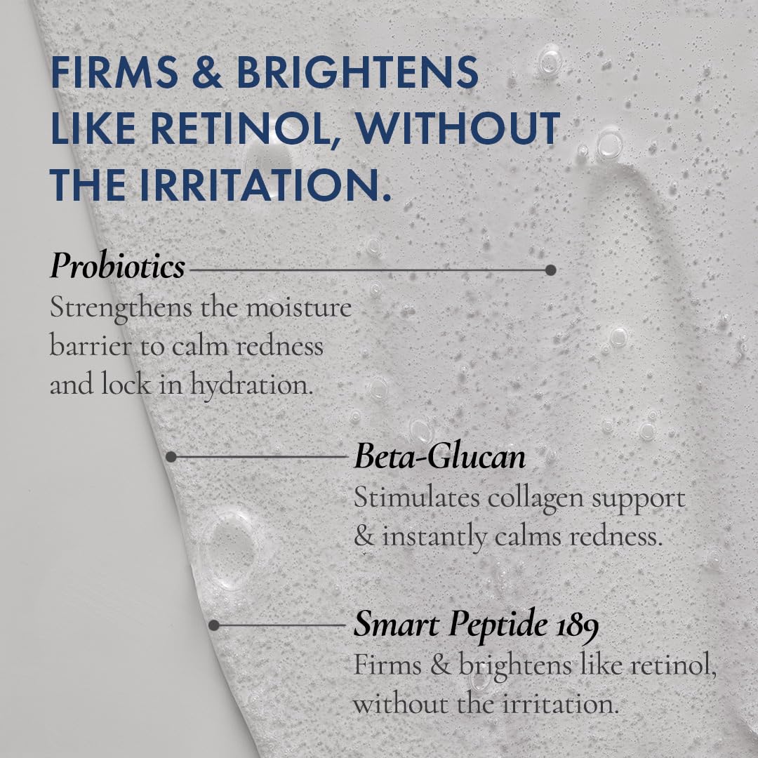Glowbiotics nettoyant – vitamine C et vitamine E pour un éclat lumineux.