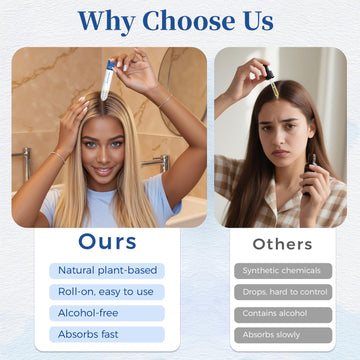 Gluplessia Serum Rutina nocturna para cabello más cuidado y apariencia saludable.