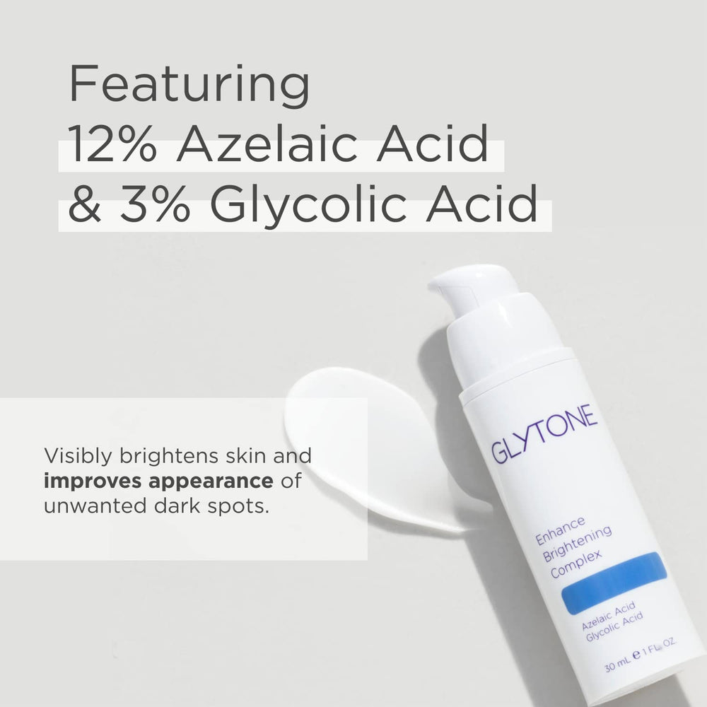 Glytone, crema hidratante, realza el brillo natural de la piel.