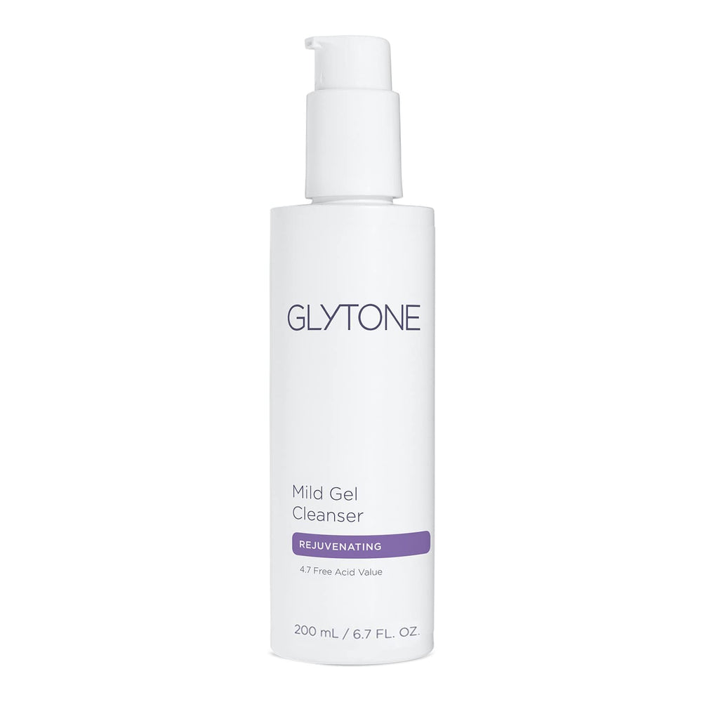 Glytone Mild Gel Cleanser bote: limpieza suave para piel normal a mixta.
