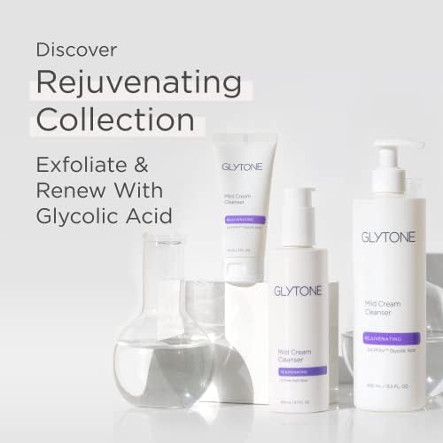 Glytone Mild Gel Cleanser sensación fresca durante la limpieza diaria.