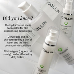 G.M. COLLIN Hydramucine application rapide sur visage et cou.