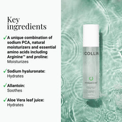 G.M. COLLIN Hydramucine spray quotidien application facile visage.