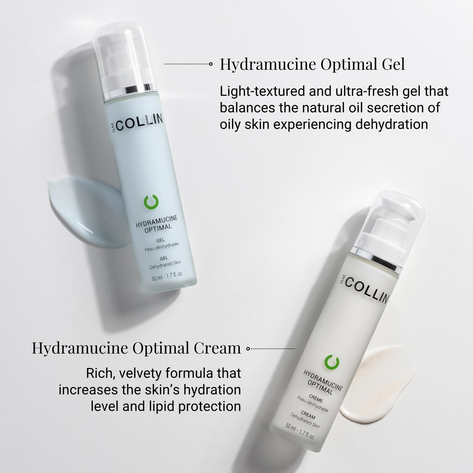 Formule adaptée peau normale à sèche, hydratation durable.