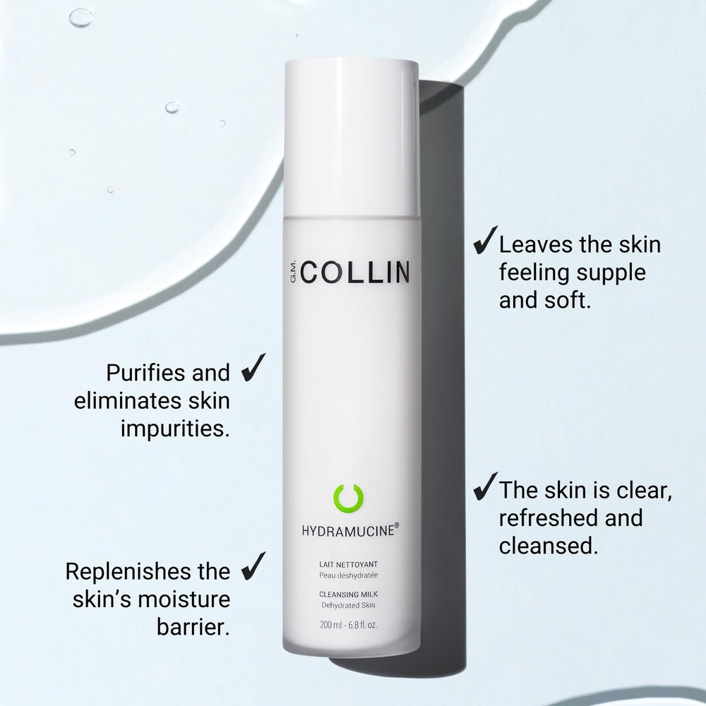 G.M. COLLIN Hydramucine limpia ojos y maquillaje con suavidad.