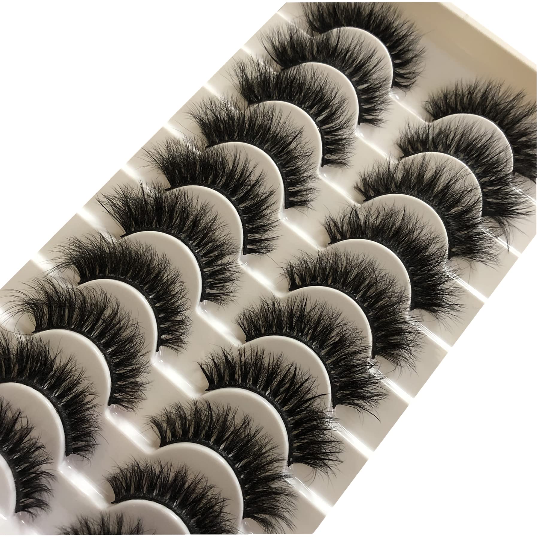 Pestañas Gmagictobo efecto 3D con varias capas para más volumen visible.