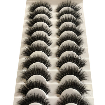 Pestañas Gmagictobo ojo-de-gato dramáticas para alargar la mirada con elegancia.