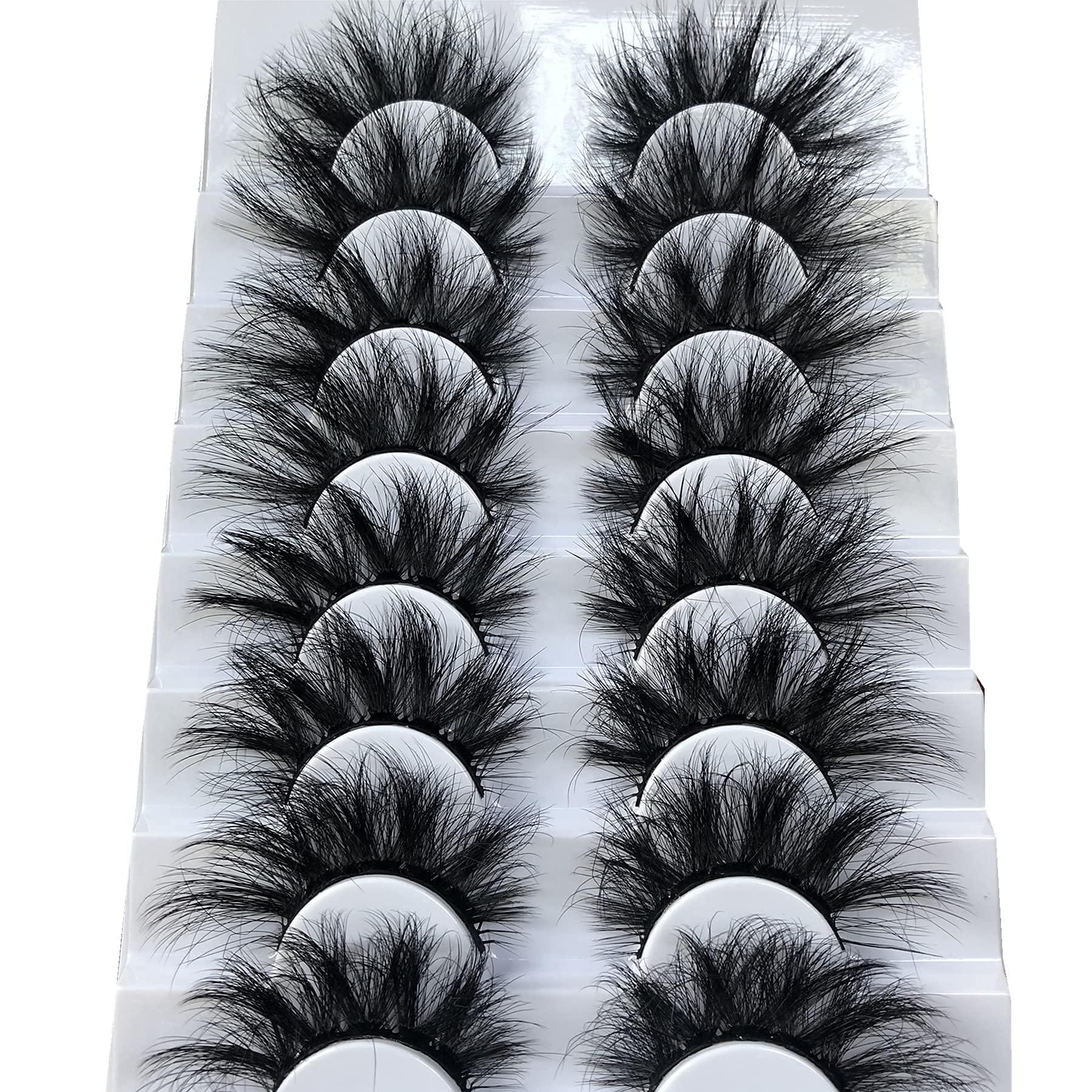 GMAGICTOBO pestañas visón 20 mm para look dramático.
