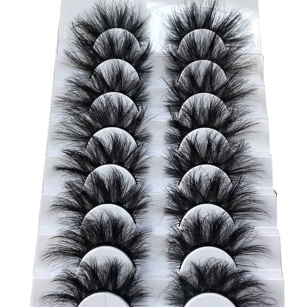 GMAGICTOBO pestañas visón 20 mm para look dramático.