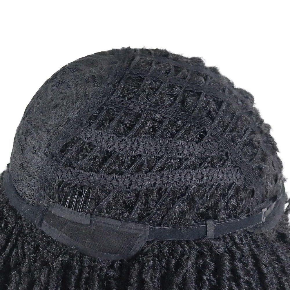 GNIMEGIL peluca dreadlocks, textura rizada para volumen y movimiento natural.