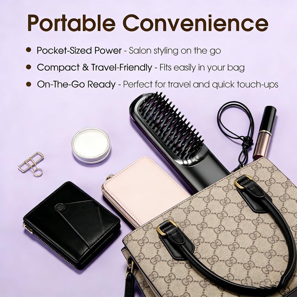Go Brush diseño compacto y ligero, perfecto para viajar
